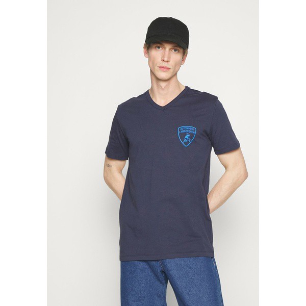 白木/黒塗り ランボルギーニ メンズ Tシャツ トップス T-shirt | amanfish.com
