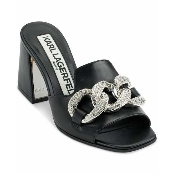 カールラガーフェルド レディース サンダル シューズ Women's Sian Embellished Dress Sandals  Blackの通販はau PAY マーケット asty au PAY マーケット－通販サイト