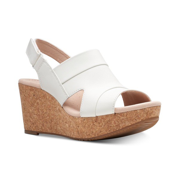 ivory platform sandals