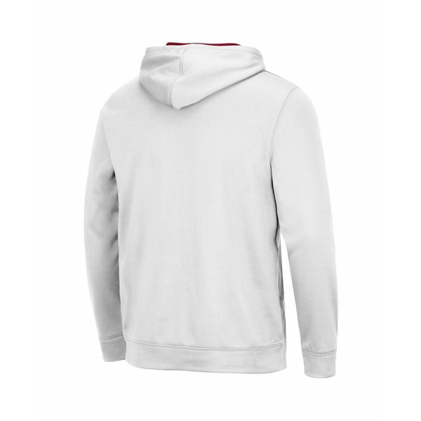 コロシアム メンズ パーカー・スウェットシャツ アウター Men's White Oklahoma Sooners Slash Stack 2.0  Pullover Hoodie White｜au PAY マーケット