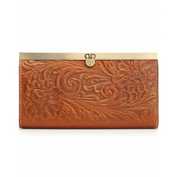 パトリシアナシュ レディース 財布 アクセサリー Cauchy Tooled Leather Wallet Florence/Gold｜au PAY  マーケット