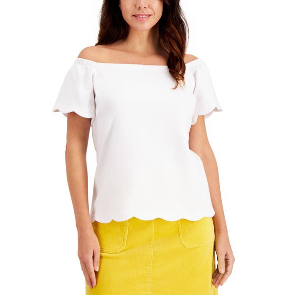 macys off the shoulder top