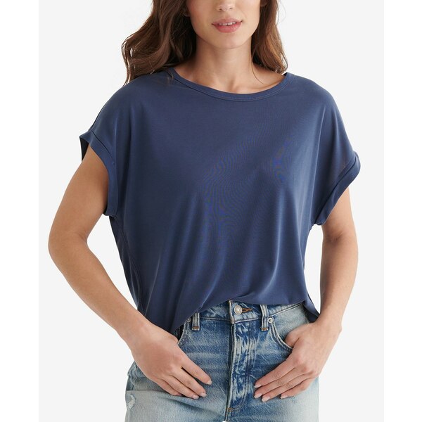 ラッキーブランド レディース カットソー トップス Sandwash T Shirt Navyの通販はau Pay マーケット Asty