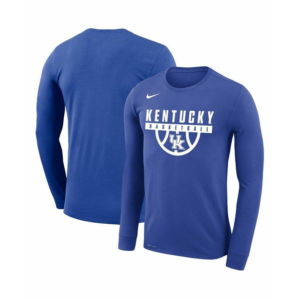 ナイキ メンズ Tシャツ トップス Men's Royal Kentucky Wildcats Basketball Drop Legend Long  Sleeve Performance T-shirt Royal｜au PAY マーケット