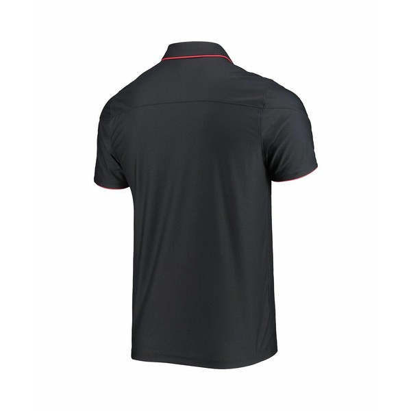 UNDER ARMOUR アンダーアーマー シャツ トップス メンズ Men's Black Maryland Terrapins Sideline  Chest Stripe Performance Polo Shirt