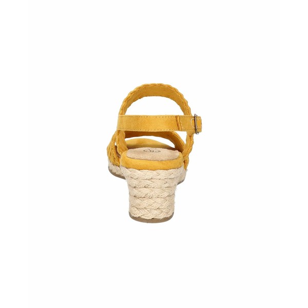 ベラヴィータ レディース サンダル シューズ Women's Mariella Espadrille Wedge Sandals Mustard  Suede｜au PAY マーケット