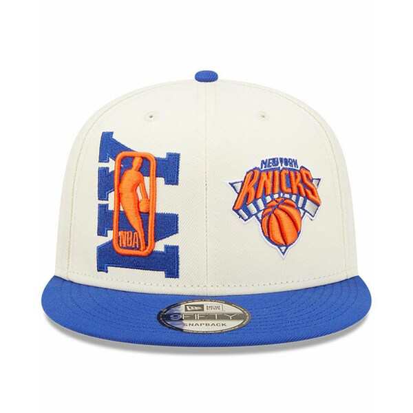 ニューエラ メンズ 帽子 アクセサリー Men's Cream, Blue New York Knicks 2022 NBA Draft 9Fifty  Snapback Adjustable Hat Cream, Blue｜au PAY マーケット