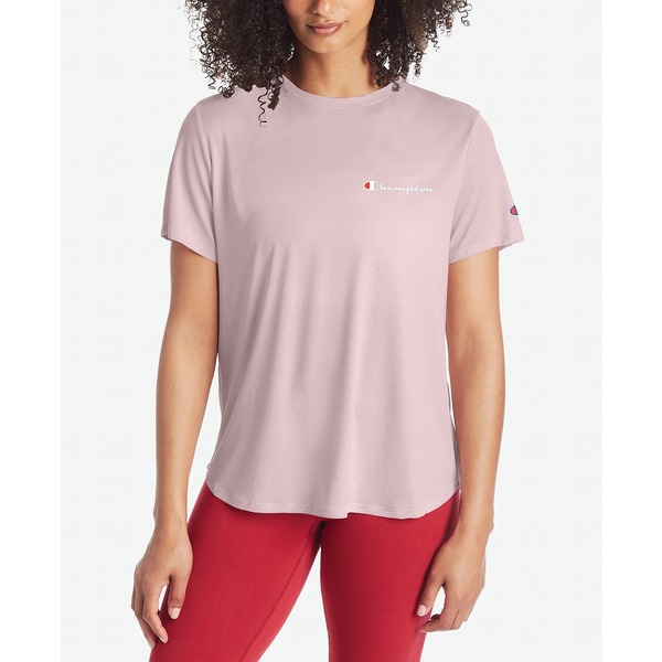 チャンピオン レディース Tシャツ トップス Women S Classic Logo T Shirt Hush Pinkの通販はau Pay マーケット Asty