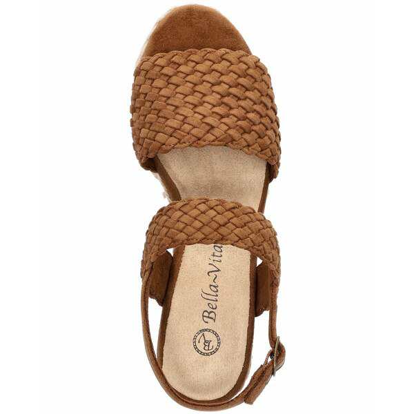 ベラヴィータ レディース サンダル シューズ Women's Mariella Espadrille Wedge Sandals Cognac  Suede｜au PAY マーケット