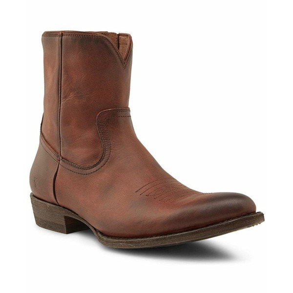 フライ メンズ ブーツ シューズ Men's Austin Inside-zip Boots Cognac