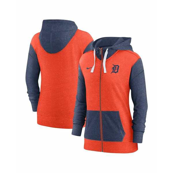 ナイキ レディース パーカー・スウェットシャツ アウター Women's Orange Detroit Tigers Full-Zip Hoodie  Orange｜au PAY マーケット