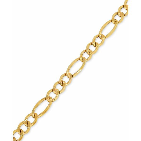 イタリアン ゴールド レディース ブレスレット・バングル・アンクレット アクセサリー Men's Figaro Chain Bracelet in  10k Gold Yellow ｜au PAY マーケット