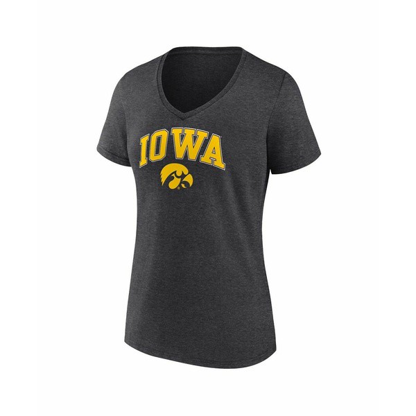 ファナティクス レディース Tシャツ トップス Iowa Hawkeyes Fanatics