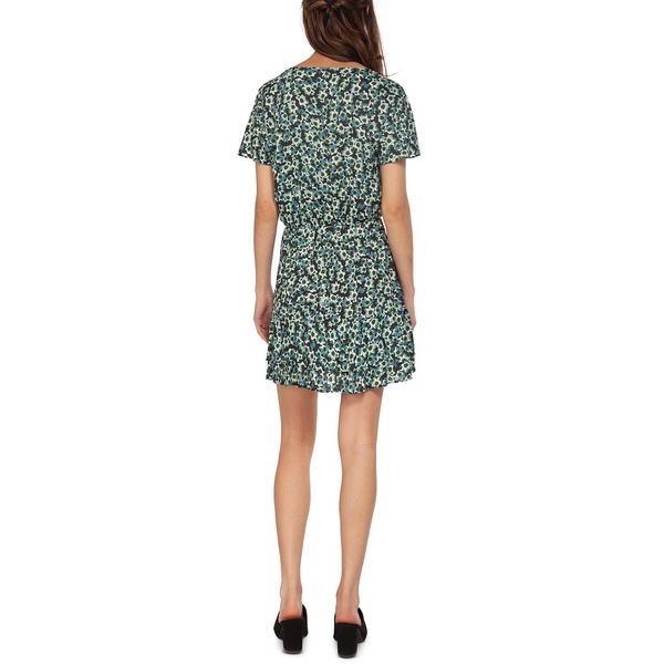 ブラック テープ レディース ワンピース トップス Floral Crossover V Neck Dress Blue Floralの通販はau Pay マーケット Asty