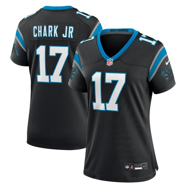 ナイキ レディース Tシャツ トップス DJ Chark Jr. Carolina Panthers Nike Women's Game Jersey Blackの通販は