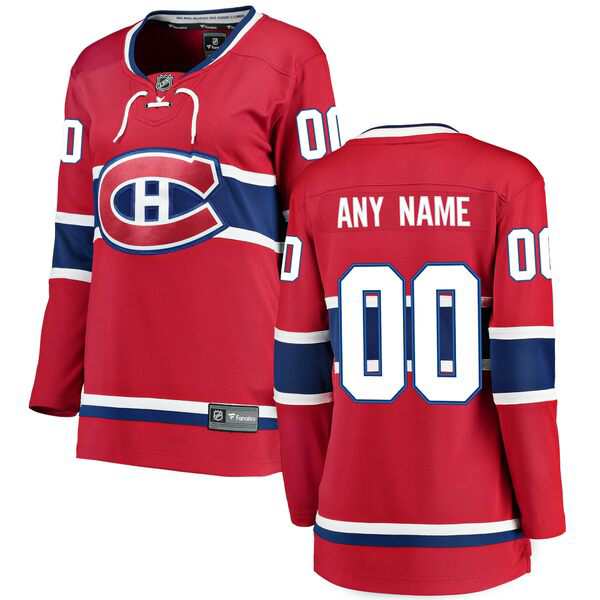 ファナティクス レディース Tシャツ トップス Montreal Canadiens