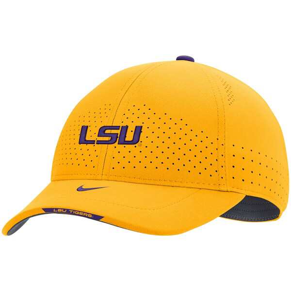 ナイキ メンズ 帽子 アクセサリー LSU Tigers Nike 2021 Sideline Legacy91 Performance Adjustable Hat Goldの通販は