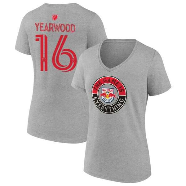 ファナティクス レディース Tシャツ トップス New York Red Bulls