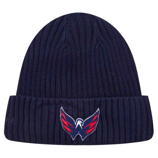 プロスタンダード メンズ 帽子 アクセサリー Washington Capitals Pro Standard Classic Core Cuffed Knit Hat Navyの通販は