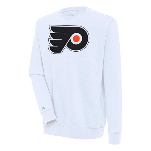 アンティグア メンズ パーカー・スウェットシャツ アウター Philadelphia Flyers Antigua Victory Pullover Sweatshirt Whiteの通販は