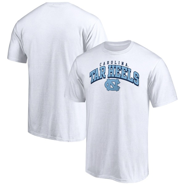 ファナティクス メンズ Tシャツ トップス North Carolina Tar Heels Fanatics Branded Line Corps TShirt Whiteの通販は