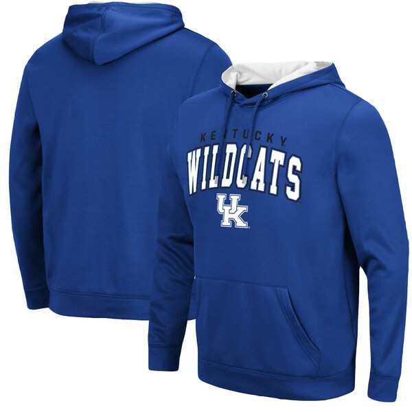 コロシアム メンズ Tシャツ トップス Kentucky Wildcats Colosseum ResistancePullover Hoodie Royalの通販は