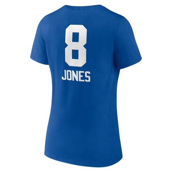 ファナティクス レディース Tシャツ トップス Daniel Jones New York Giants Fanatics Branded  Women's Team Wordmark Player Name & Num｜au PAY マーケット