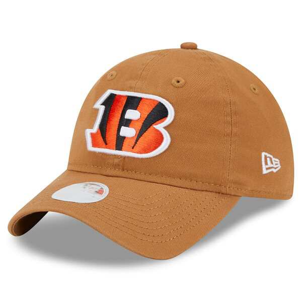 ニューエラ レディース 帽子 アクセサリー Cincinnati Bengals New Era Women's Main Core Classic 2.0 9TWENTY Adjustable Hat Brownの通販は
