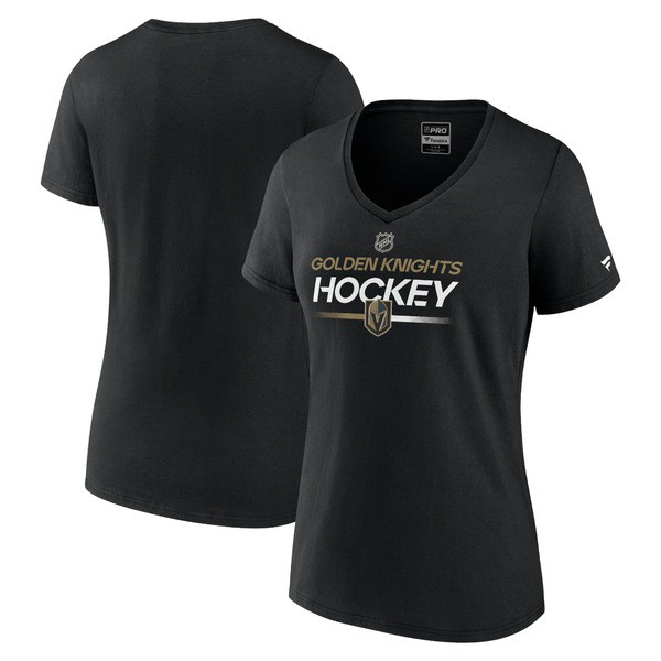 ファナティクス レディース Tシャツ トップス Vegas Golden Knights