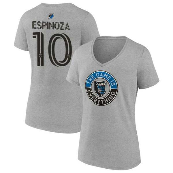 ファナティクス レディース Tシャツ トップス San Jose Earthquakes