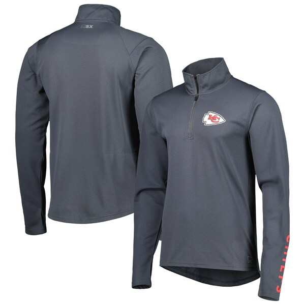 エムエスエックスバイミカエルストラハン メンズ ジャケット＆ブルゾン アウター Kansas City Chiefs MSX by Michael Strahan HalfZip Hoの通販は