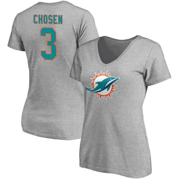 ファナティクス レディース Tシャツ トップス Miami Dolphins Fanatics