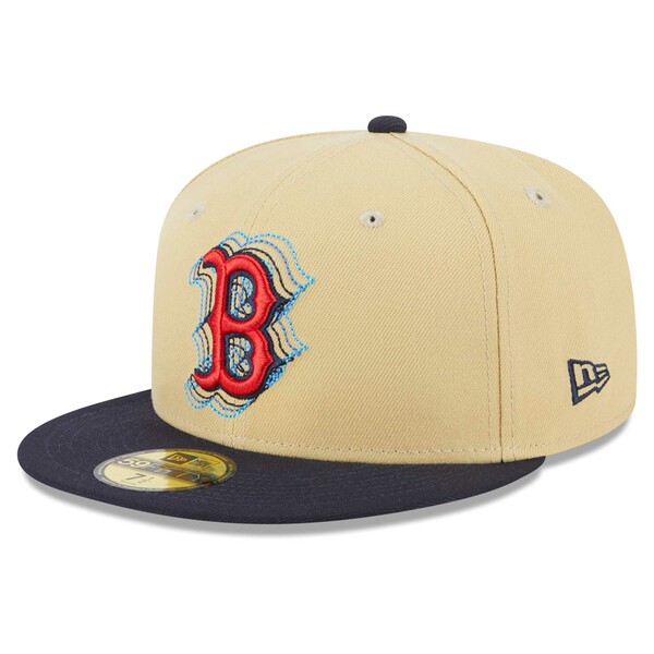 ニューエラ　Boston Red Soxメンズ 59FIFTY Metallic Logo ボストン・レッドソックス ブラック