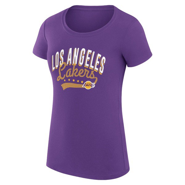 カールバンクス レディース Tシャツ トップス Los Angeles Lakers GIII