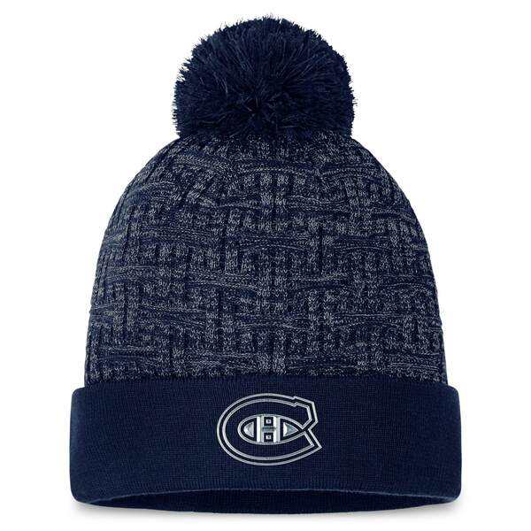 ファナティクス レディース 帽子 アクセサリー Montreal Canadiens Fanatics Branded Women's Authentic Pro Road Cuffed Knit Hat with の通販は