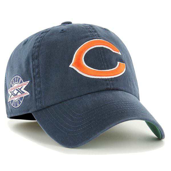 フォーティーセブン メンズ 帽子 アクセサリー Chicago Bears '47 Sure Shot Franchise Fitted Hat Navyの通販は