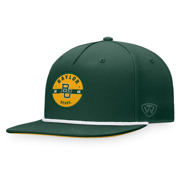 トップ・オブ・ザ・ワールド メンズ 帽子 アクセサリー Baylor Bears Top of the World Bank Hat Greenの通販は