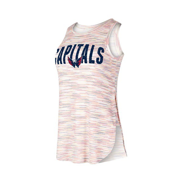 コンセプトスポーツ レディース Tシャツ トップス Washington Capitals Concepts Sport Women's Sunray Multicolor Tri Blend Tank Topの通販は