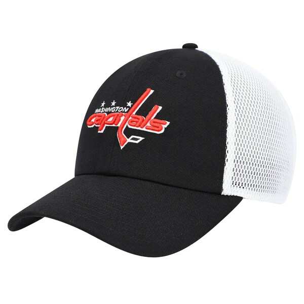 アディダス メンズ 帽子 アクセサリー Washington Capitals adidas Color Pop Trucker Adjustable Hat Blackの通販は