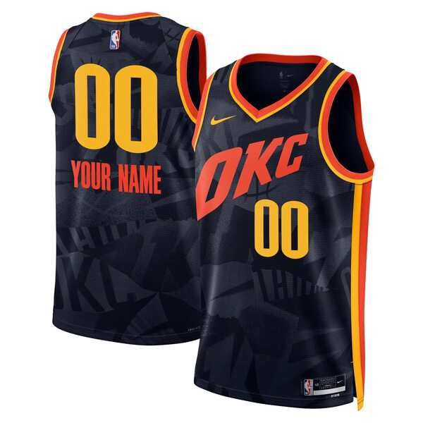 ナイキ メンズ Tシャツ トップス Oklahoma City Thunder Nike Unisex