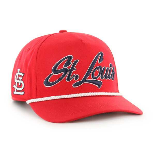 フォーティーセブン メンズ 帽子 アクセサリー St. Louis Cardinals '47 Overhand Hitch Adjustable  Hat Redの通販は