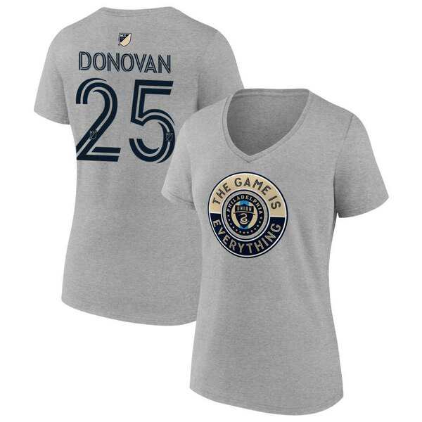 ファナティクス レディース Tシャツ トップス Philadelphia Union