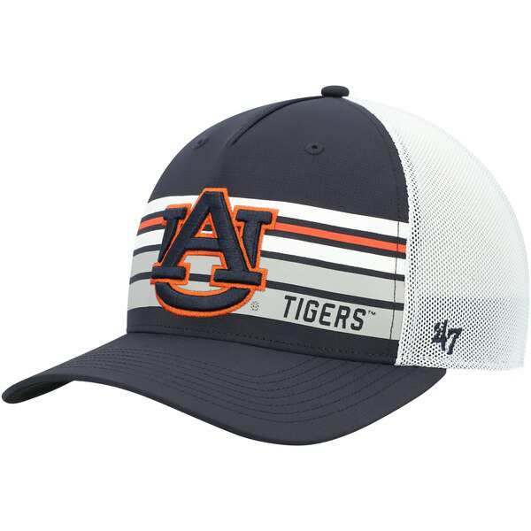 フォーティーセブン メンズ 帽子 アクセサリー Auburn Tigers '47 Brrr Altitude Trucker Adjustable Hat Navyの通販は