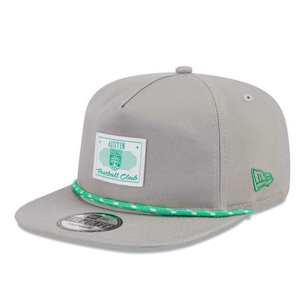 ニューエラ メンズ 帽子 アクセサリー Austin FC New Era Established Patch 9FORTY AFrame Trucker Adjustable Hat Grayの通販は