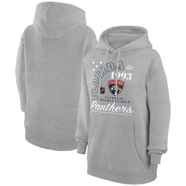 スターター メンズ パーカー・スウェットシャツ アウター Florida Panthers Starter Arch City Team Graphic Fleece Pullover Hoodie Heaの通販は