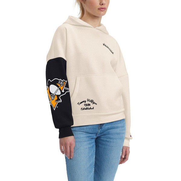 トミー ヒルフィガー レディース パーカー・スウェットシャツ アウター Pittsburgh Penguins Tommy Hilfiger Women's Harriet Pullover Hの通販は 20,235円