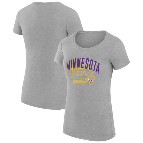 カールバンクス レディース Tシャツ トップス Minnesota Vikings GIII