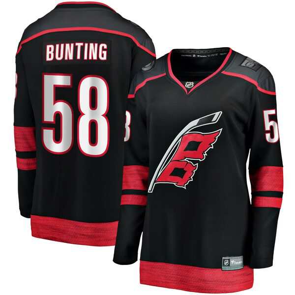 ファナティクス レディース Tシャツ トップス Michael Bunting Carolina Hurricanes Fanatics Branded Women's Home Breakaway Player Jeの通販は