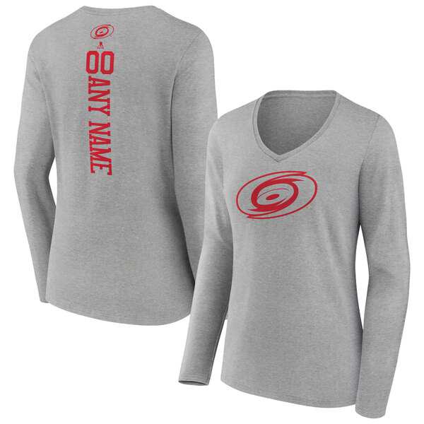 ファナティクス レディース Tシャツ トップス Carolina Hurricanes