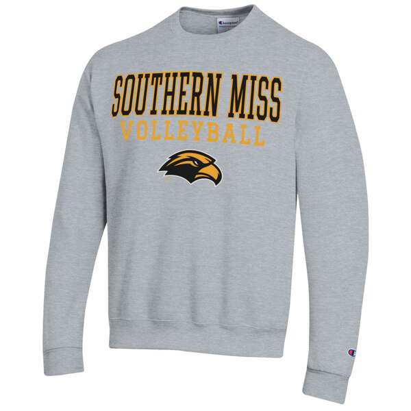 チャンピオン メンズ パーカー・スウェットシャツ アウター Southern Miss Golden Eagles Champion Football  Powerblend Pullover Sweatshirt Black